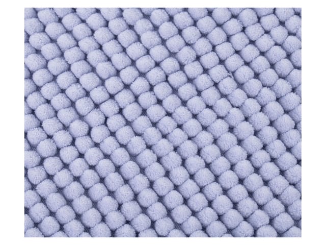 Gözze Badteppich Chenille 70 x 120 cm (Silber)