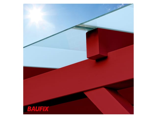 BAUFIX Express Deckfarbe 2,5 Liter (skandinavisch rot matt)