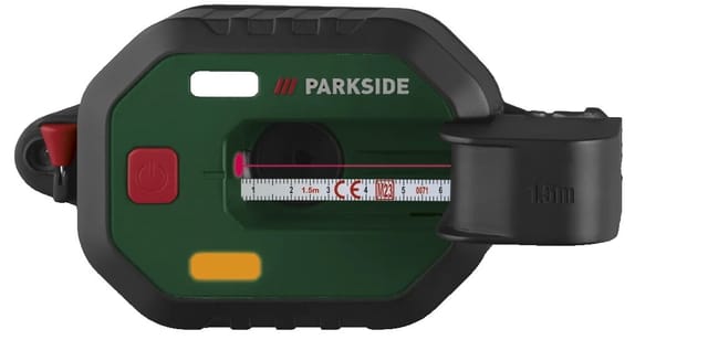 PARKSIDE® Laser-Wasserwaage mit Maßband »PLLM 10 A1«, zur präzisen Ausrichtung