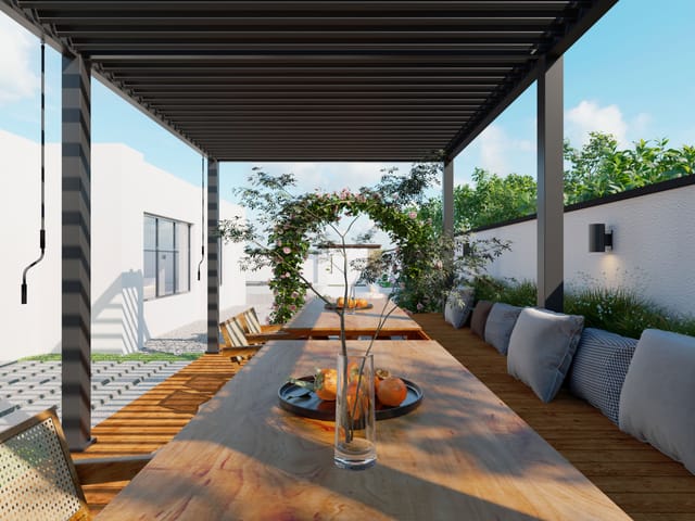 Pergoline Pavillon Superior (Anthrazit, 3x6 m)