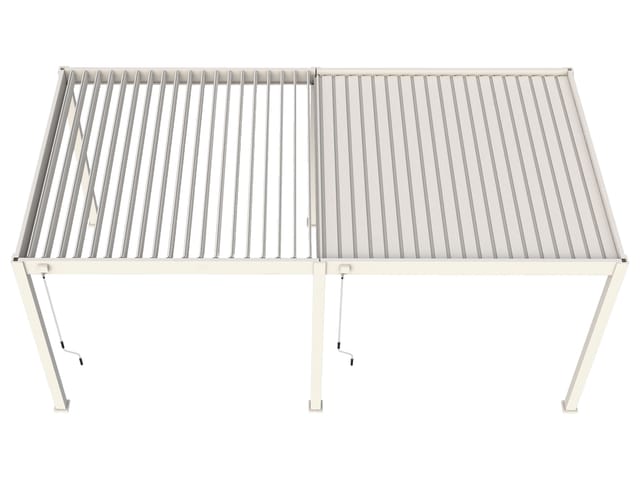 PERGOLINE Pavillon Superior (weiß, 3x6 m)