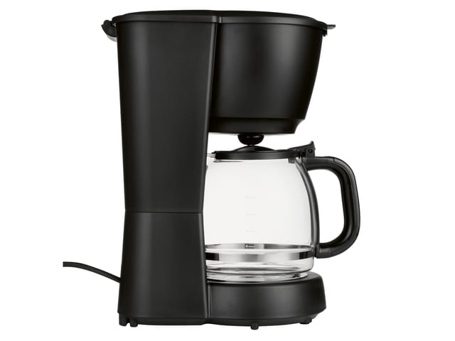 SILVERCREST® KITCHEN TOOLS Kaffeemaschine SKMK 1000 A1 (Schwarz)