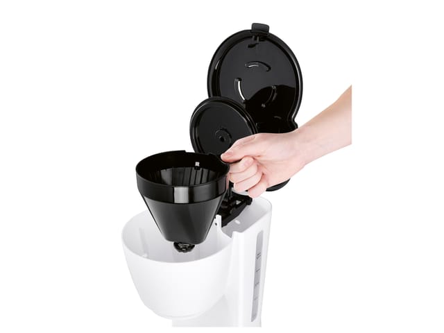 SILVERCREST® KITCHEN TOOLS Kaffeemaschine SKMK 1000 A1 (weiß)