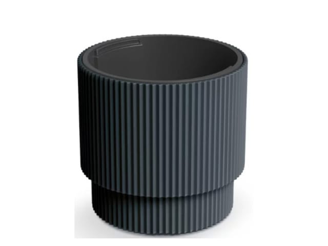 PROSPERPLAST Blumentopf Milly (Anthrazit, 375x395)
