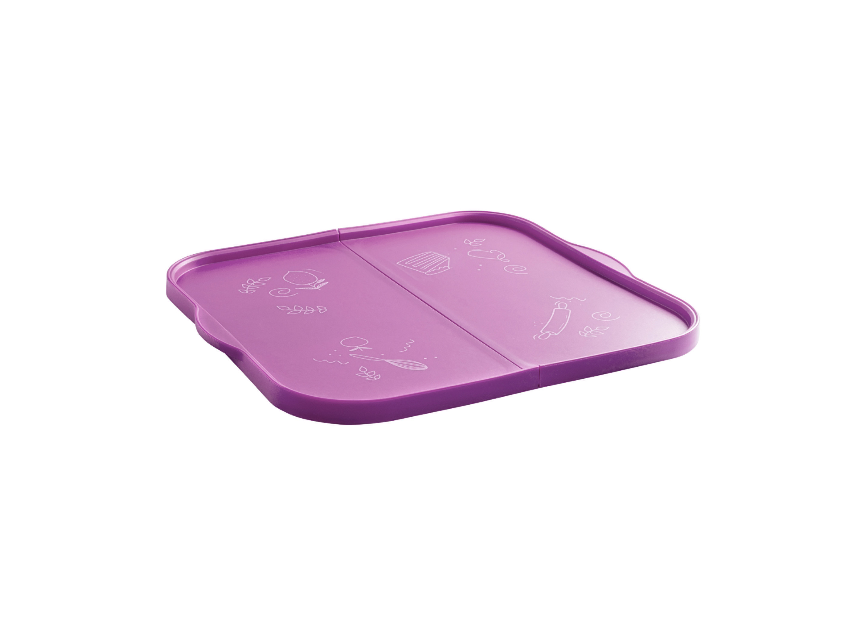 COOX Faltbares Silikon-Backblech (Lila)