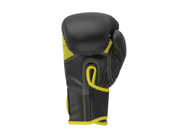 adidas Boxhandschuhe Hybrid 80 (schwarz/gelb, 6 OZ)