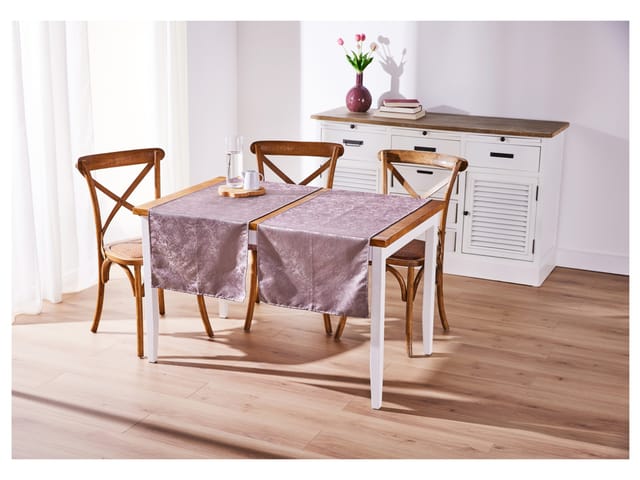LIVARNO HOME Tischdecke / Tischläufer (Tischläufer rosa)