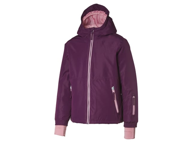 CRIVIT Kinder Skijacke (Lila, 146/152)