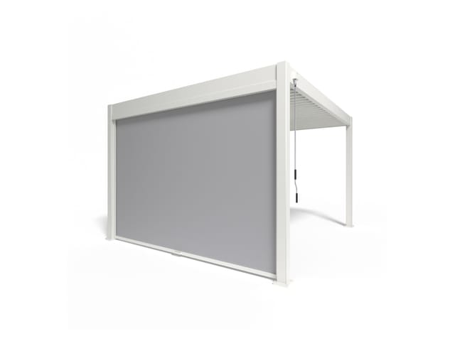 Pergoline Sonnenrollo Trumpf + Superior (Weiß, 2,65 m)