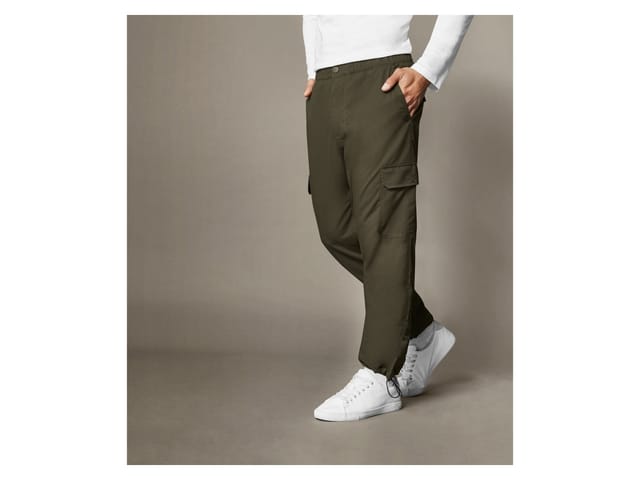 LIVERGY® Herren Cargo Thermo (Grün, XL(56/58))