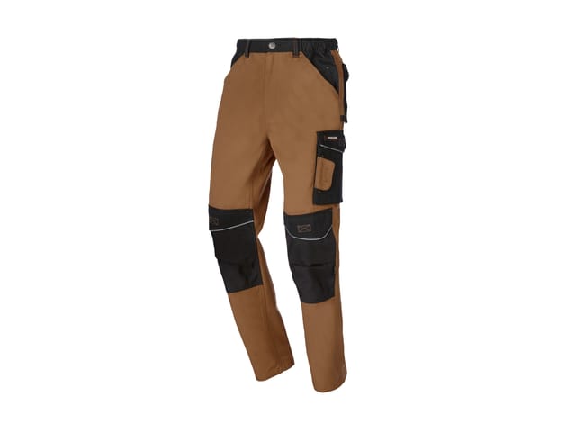 PARKSIDE PERFORMANCE® Herren Arbeitsbundhose (Braun, 56)