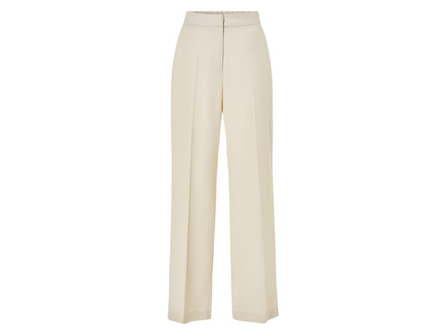 ESMARA® Damen Stoffhose (Beige, 44)