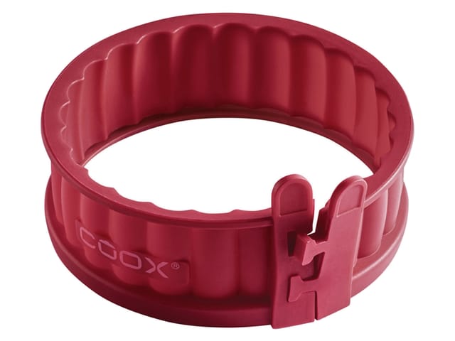 COOX Quicheform mit Glasboden Ø 12 cm (Rot)