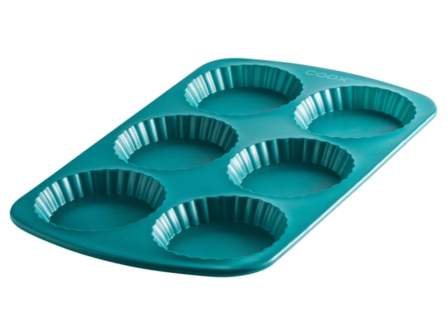 COOX Tarteletteform 34 x 21,8 x 1,8 cm (Grün)