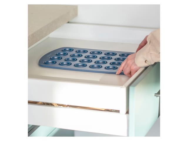 COOX Muffinform, 24 Stück (Blaugrau)