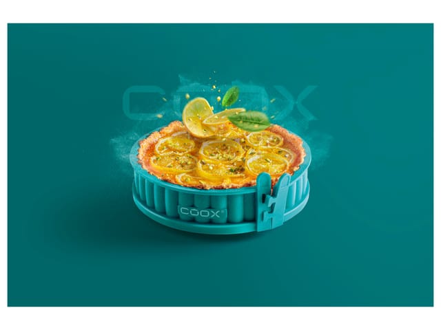 Coox Quicheform mit Glasboden (Grün)