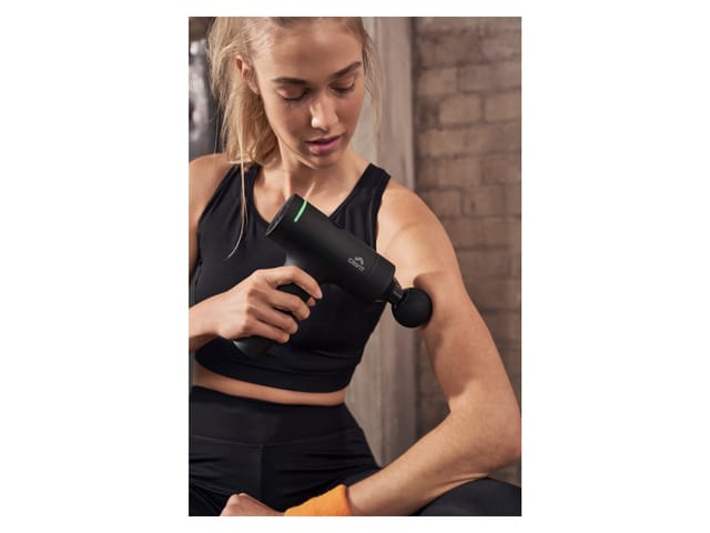 CRIVIT Massage Gun »CMGB A1 / SOPMGB F5«, mit 5 Aufsätzen