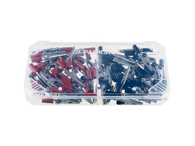 PARKSIDE® Kleinteileset Niedervolt (Krokodilklemmensatz)