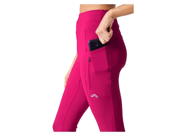 CRIVIT Damen Funktionstights Laufen (Pink, S(36/38))