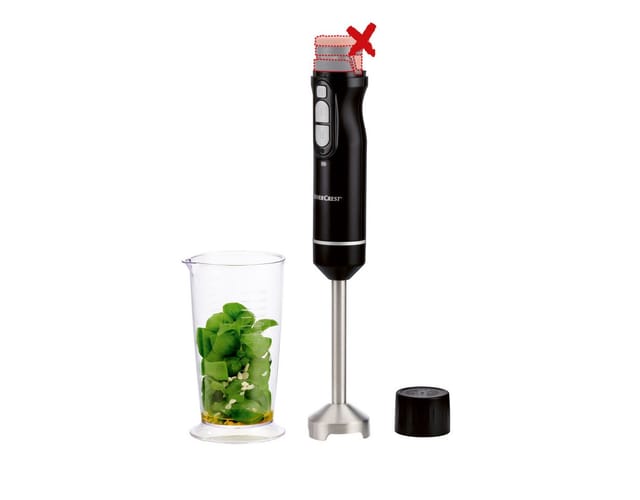 SILVERCREST® KITCHEN TOOLS 12V-Akku-Stabmixer SSMA 12 A1, inkl. Messbecher