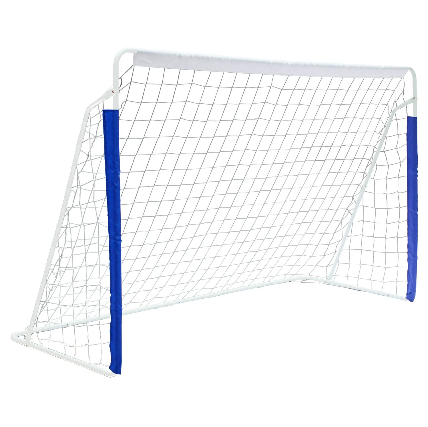 Klappbares Fußballtor 243,8 X 152,4 Cm Mit Tragbarem Netz Und Transporttasche Okwish